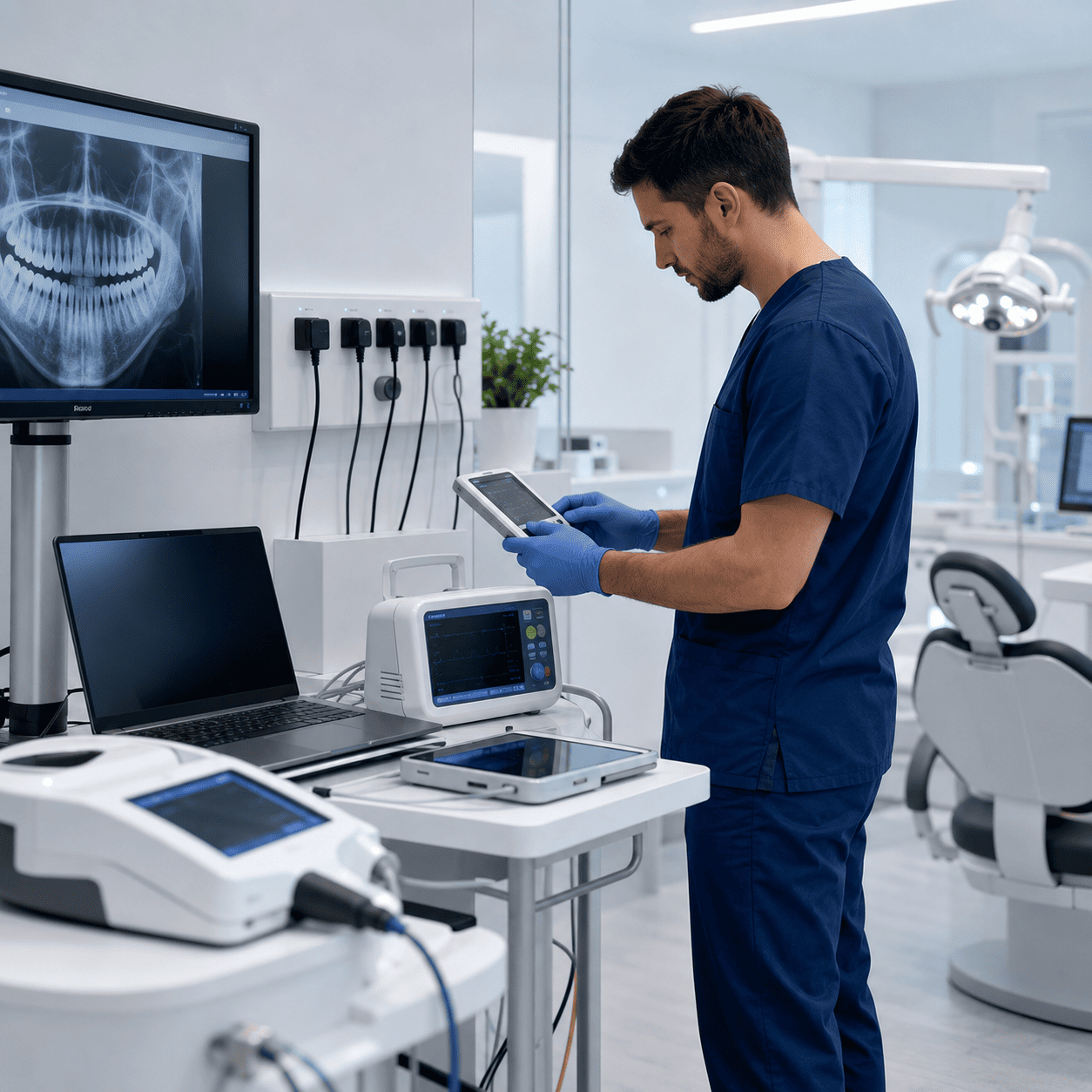 Clínica moderna de atendimento médico/dental