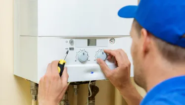 Manutenção preventiva de aquecedor de gás 